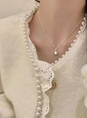 五角星项链女款2025新款高级感小众设计锁骨链女颈链时尚项饰