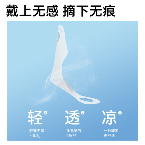 无痕防晒护眼角口罩女夏季轻薄3d立体冰丝面罩防紫外线透气显脸小 - 图3