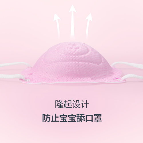 婴儿口罩0到6月宝宝新生儿1-3岁儿童小孩婴幼儿男童女童夏季卡通 - 图1