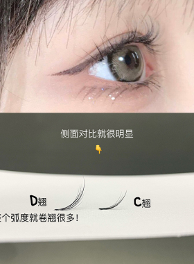 芭比夹心仿真分段式d翘假睫毛