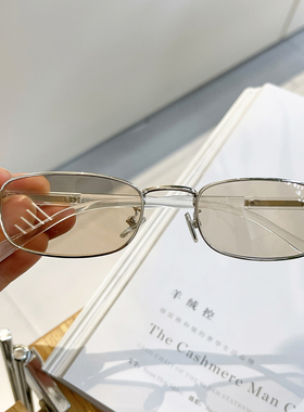 Jennie珍妮同款棕色太阳眼镜女