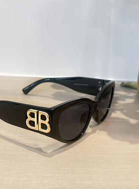 巴家2025新款猫眼复古太阳镜辣妹