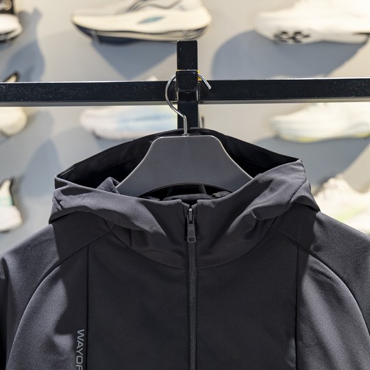 Li Ning spliced goose down sports windbreaker windproof and warm