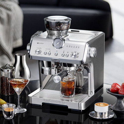 Delonghi德龙EC9555/9865 研磨一体半自动咖啡机意式家用 - 图1