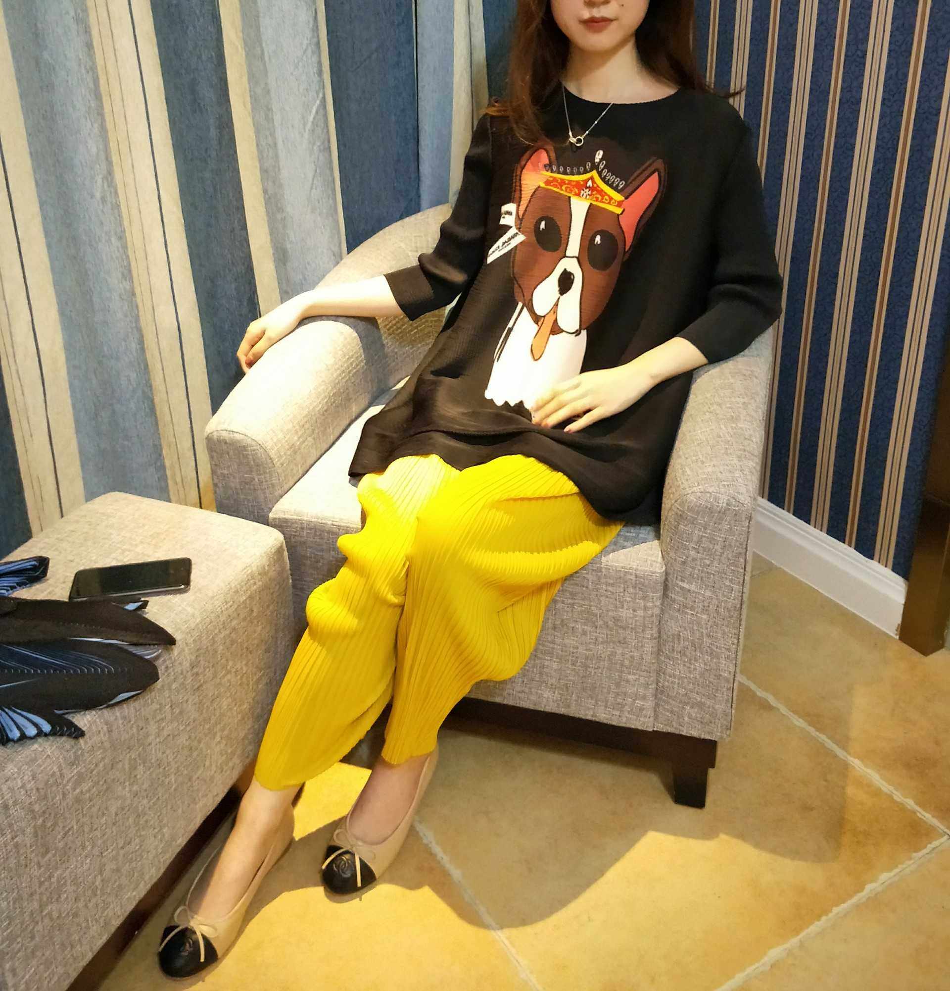 褶子一生家三宅新品褶皱大码休闲裤 褶子一生  宸睿褶皱女装休闲裤