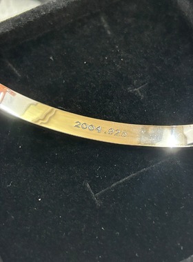 新品上市男士泰银复古手镯 925银男生手饰品时尚个性潮流男女手链