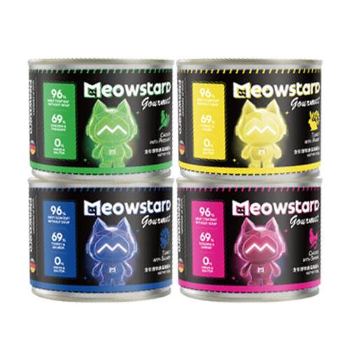 大菠萝宠物 MeowStard喵达德国主食猫罐头鲜肉无谷低敏全阶段湿粮 - 图3