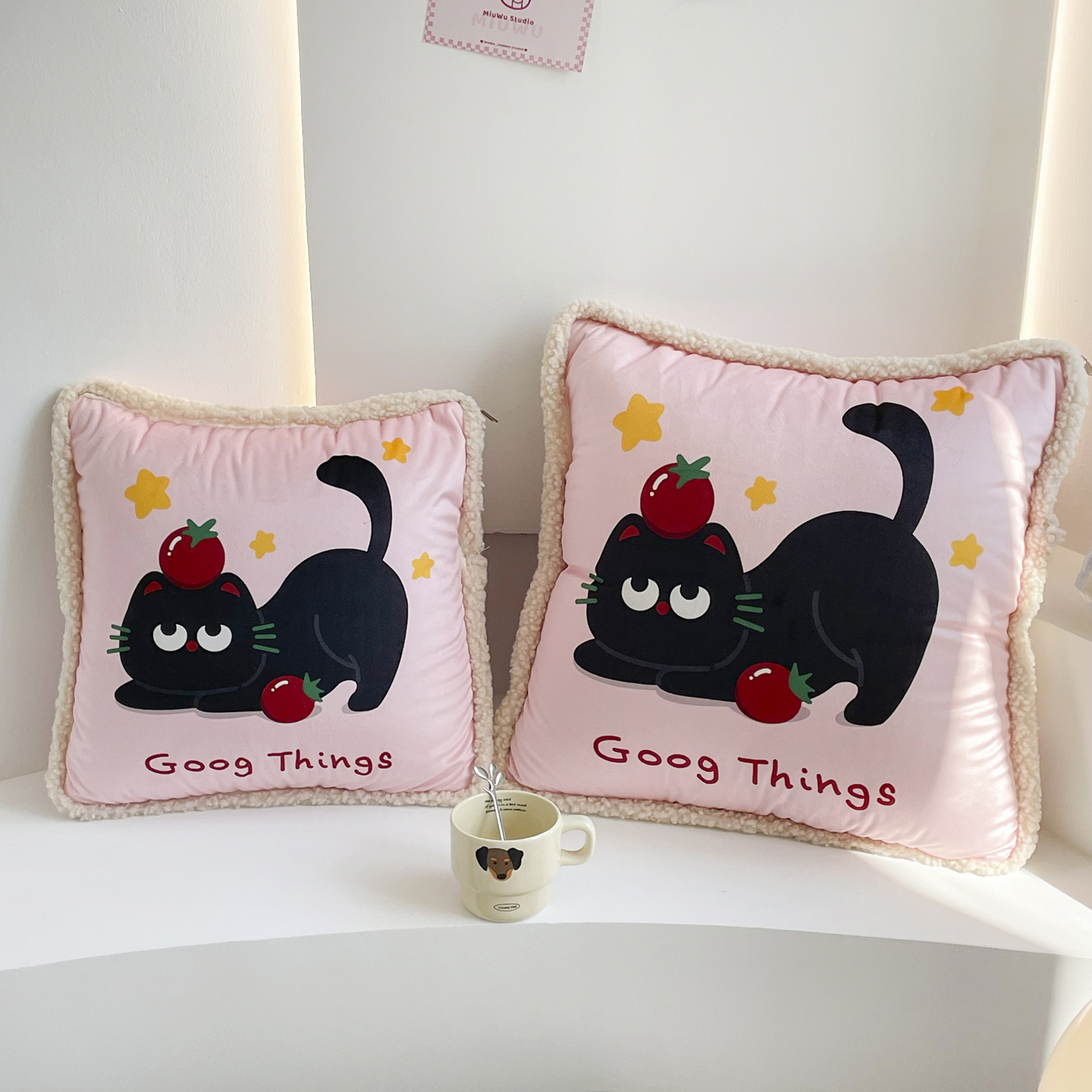 可爱卡通儿童抱枕被子两用牛奶绒冬天午睡枕头靠垫办公室午休盖毯 - 图2