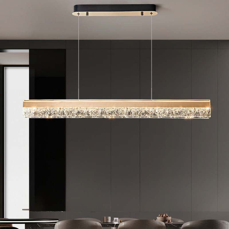 2024新款设计师灯具吊灯现代简约轻奢长条餐桌一字双排吧台吊灯,淘宝优惠券,粉丝福利购,淘宝优惠卷