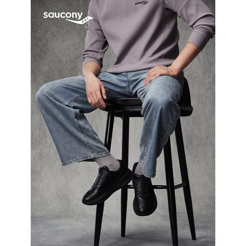 Saucony索康尼TRIUMPH胜利 LFS PRM时尚潮流百搭舒适休闲鞋 - 图3