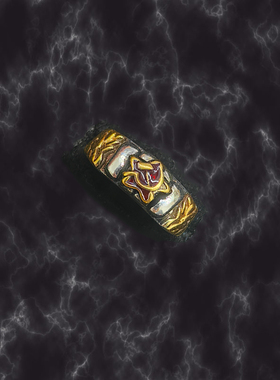 共产苏联苏维埃戒指男雇佣兵社会氚气小众复古国潮接班人锤子镰刀