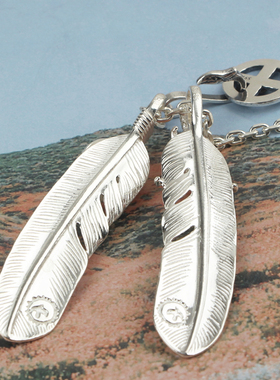 ins纯银纯银日韩森系ins风毛衣链