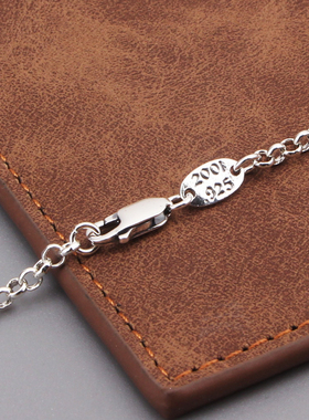 船锚短款锁骨链女925纯银小清新