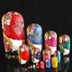 Pure hand-painted eco-friendly Russian matryoshka doll 15 layers of basswood