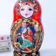烤漆俄罗斯套娃10层儿童生日情人节礼品哈尔滨旅游圣诞新年纪念