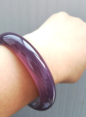 冰透玛瑙手环冰种带证书