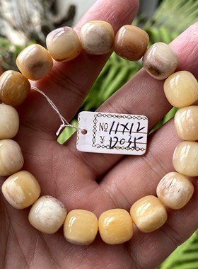 骆驼骨老型桶珠骨韵天阁