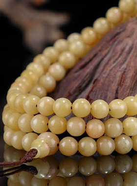 天然新款千初高密度骆108颗未脱脂驼骨藏传灵骨念珠佛珠手串手链
