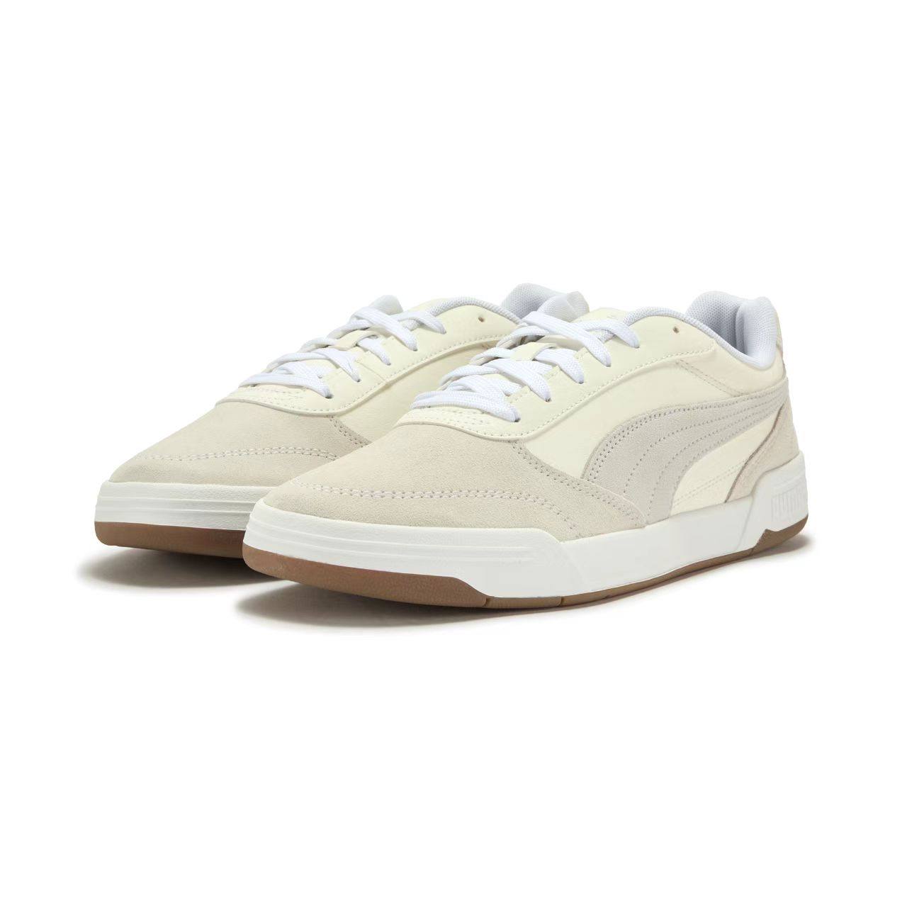 PUMA彪马 C-Skate 男女款牛皮拼接翻毛皮复古耐磨休闲板鞋403145,淘宝优惠券,粉丝福利购,淘宝优惠卷