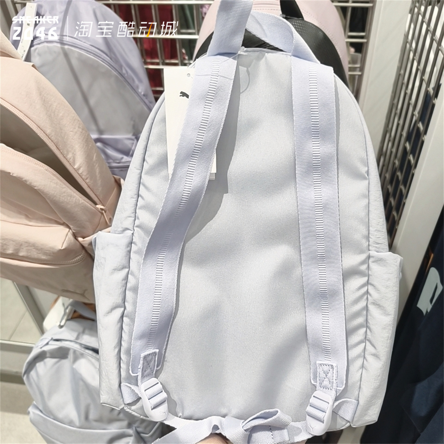 Small fresh portable backpack sports and leisure small backpack