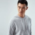 Huyền thoại chăn cừu 18 mùa thu và mùa đông áo len cashmere mới cho nam áo hoodie cashmere nguyên chất áo len lỏng lẻo - Áo len Cashmere áo có cổ Áo len Cashmere