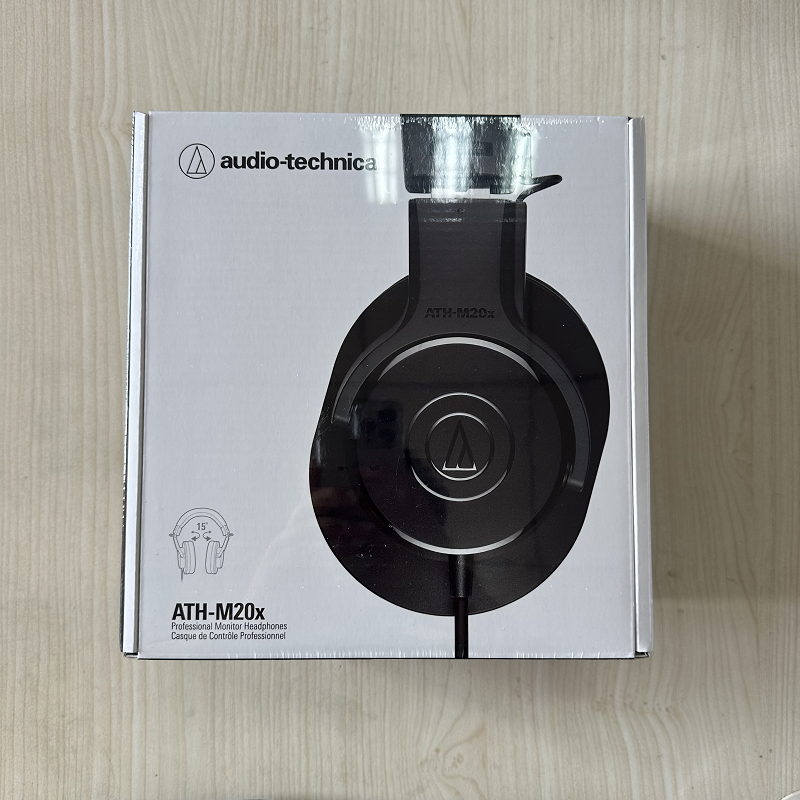 港行Audio Technica/铁三角 ATH-M20X M50X专业录音监听头戴耳机-图0