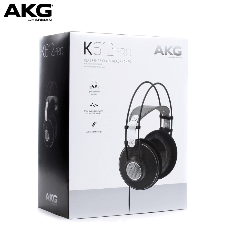 AKG/爱科技 K612头戴式耳机专业录音师棚监听混音编曲母带制作 - 图1