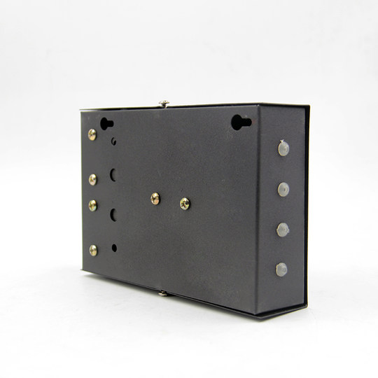 Mini port straight terminal box fiber optic rack