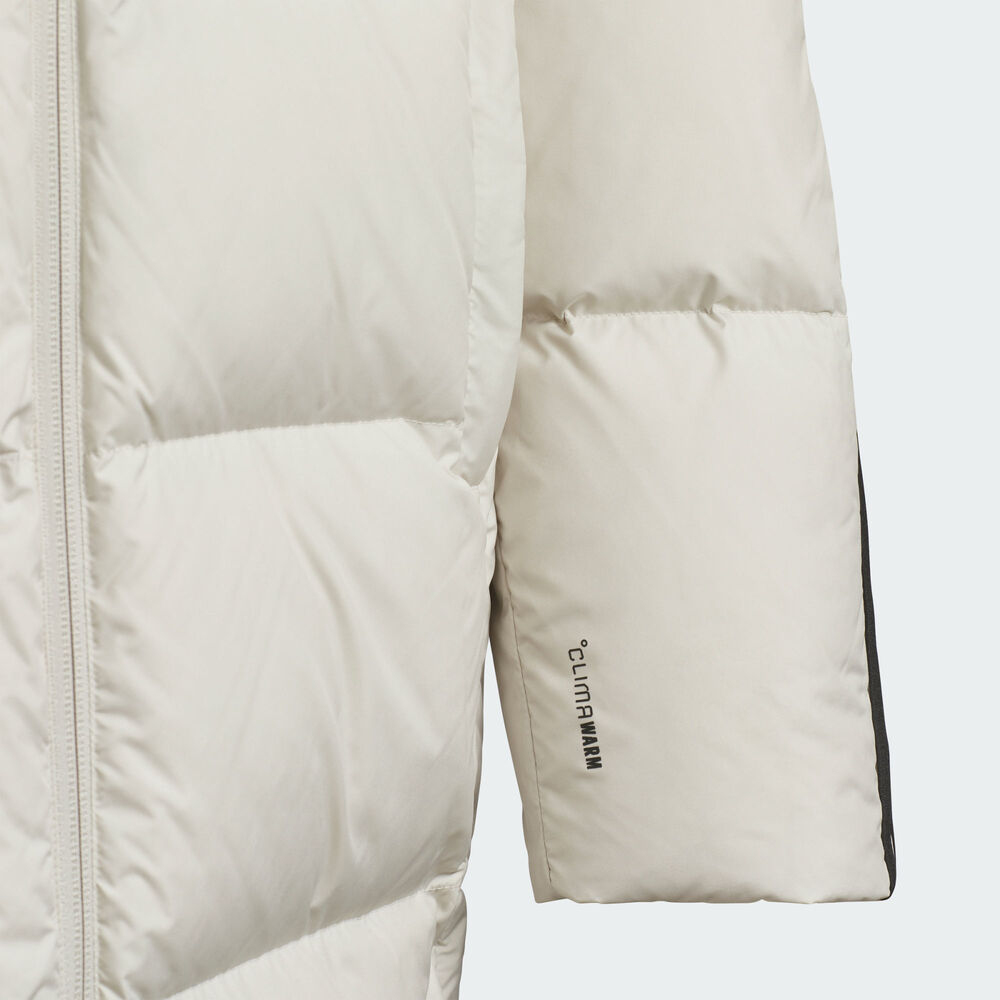 adidas阿迪达斯女大童运动休闲保暖长款连帽羽绒服外套KB5094 - 图2