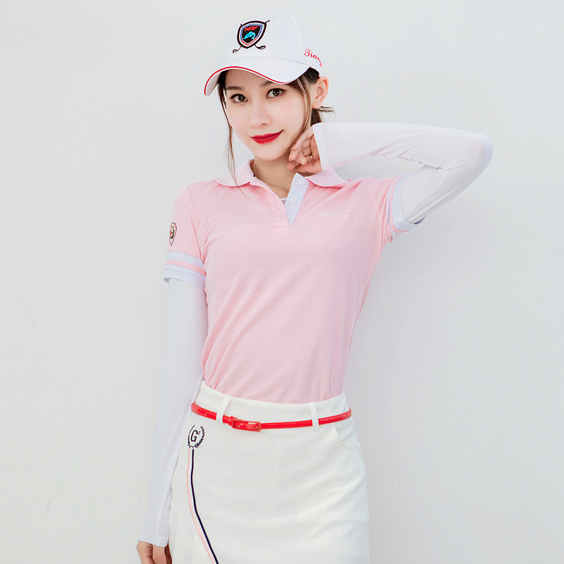 高尔夫夏季调整型防晒衣 女士冰丝打底衫 内搭披肩袖套长袖球衣服,淘宝优惠券,粉丝福利购,淘宝优惠卷