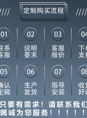 定制办公室磨砂膜透明镂空腰线贴纸公司LOGO玻璃门防撞条装饰广告