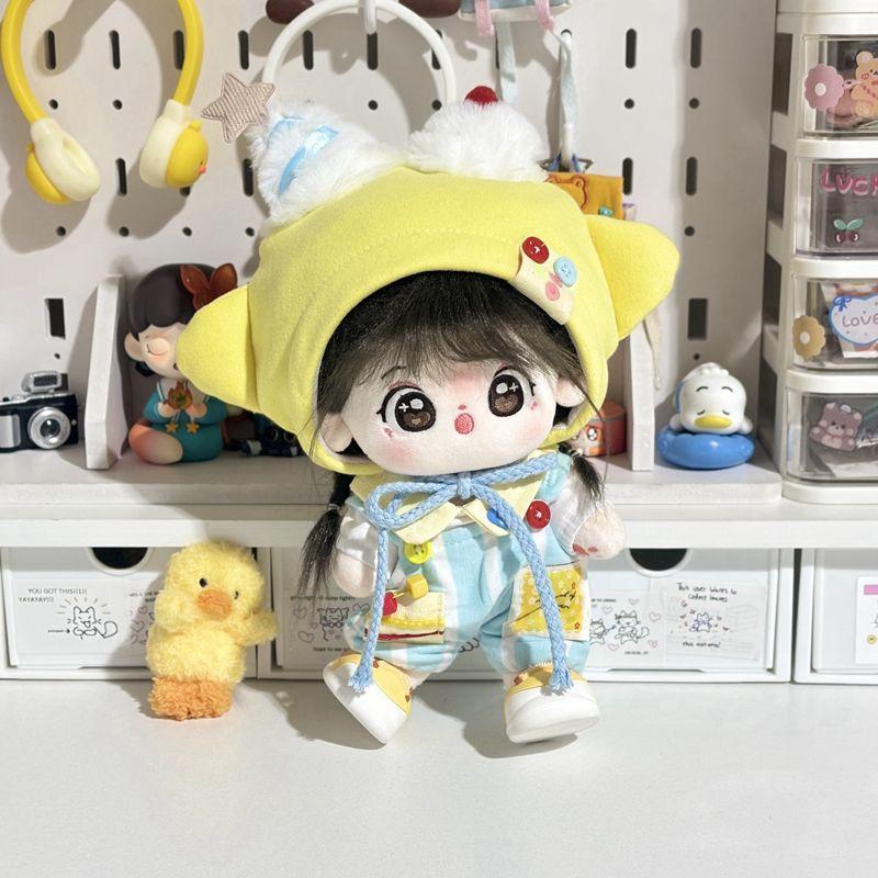 柠檬汽水20cm40cm一翻赏体坐姿棉花娃娃衣四十厘米替换公仔玩偶服 - 图0