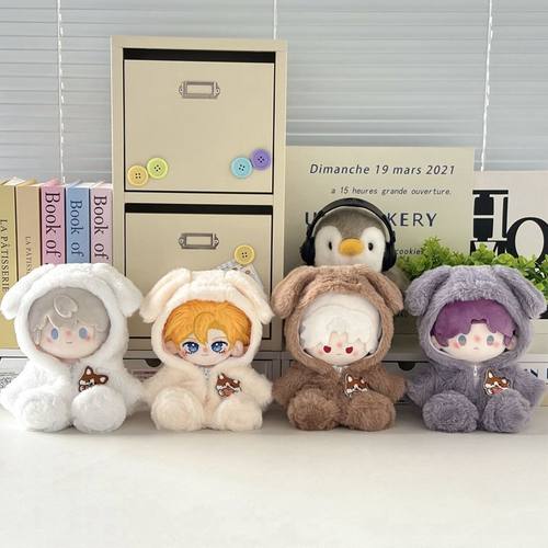 策策虎冬日狗狗10/15/20/40cm棉花娃娃衣服坐体替换无属性公仔服 - 图0