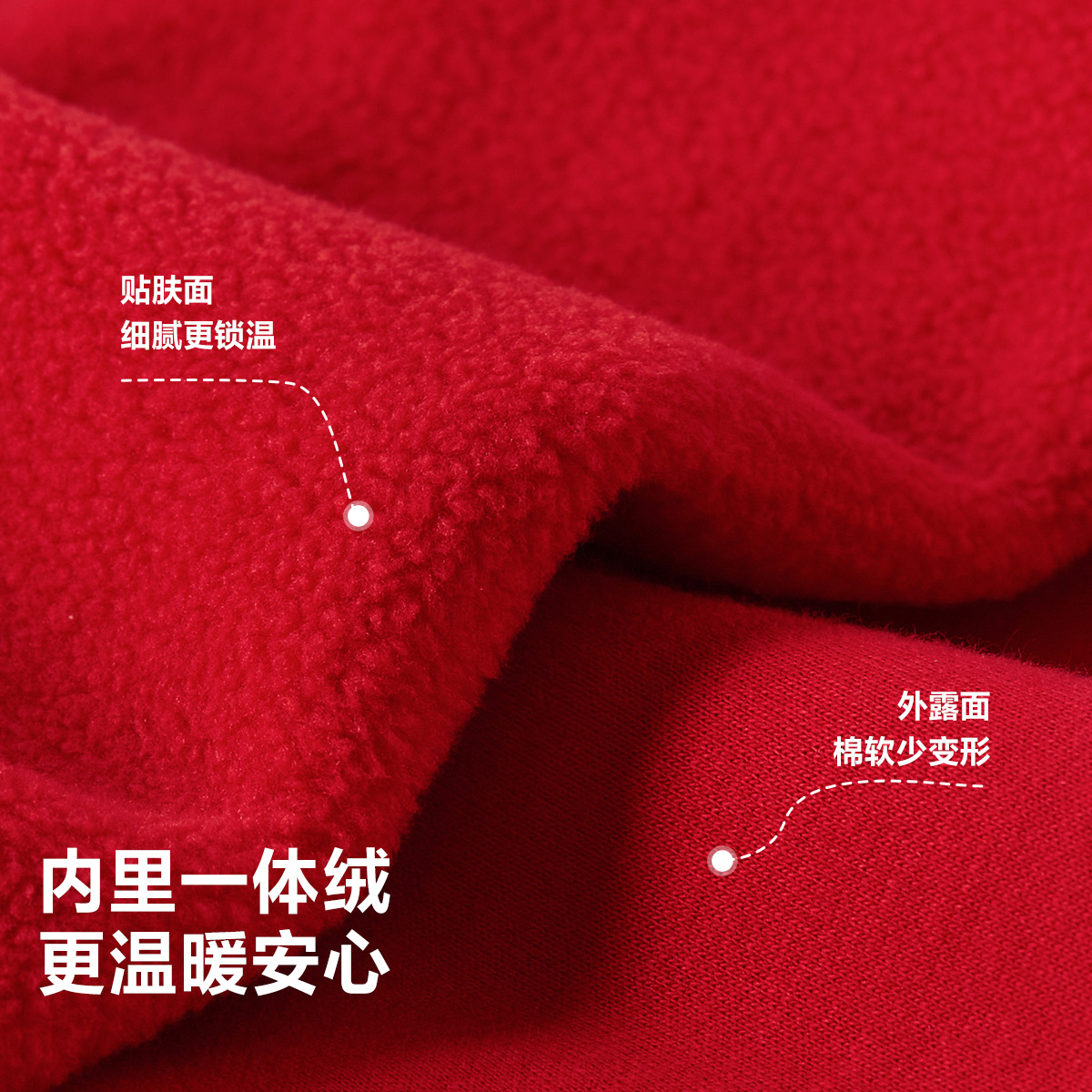 【联名】迷你巴拉巴拉男女童卫衣冬红色婴儿加绒宝宝长袖非遗上衣