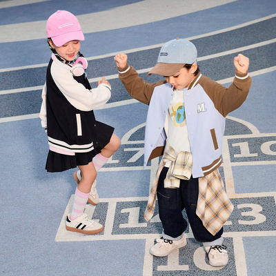 迷你巴拉巴拉棒球服外套