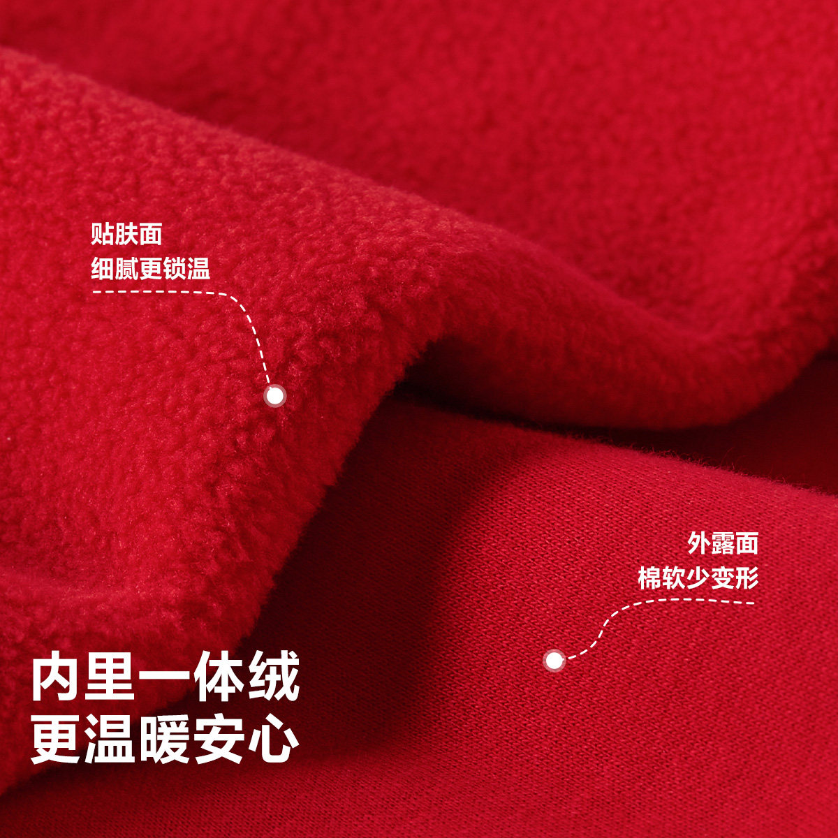 迷你巴拉巴拉加绒长袖套装男女童拜年红色婴儿衣服2025冬季新年款