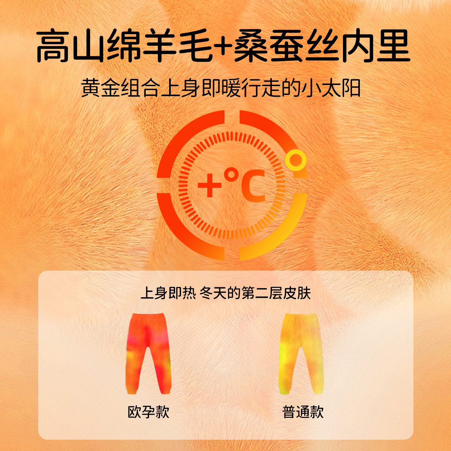 欧孕儿童保暖裤女童加绒加厚秋裤男童棉裤宝宝羊毛蚕丝裤a类内穿 - 图2