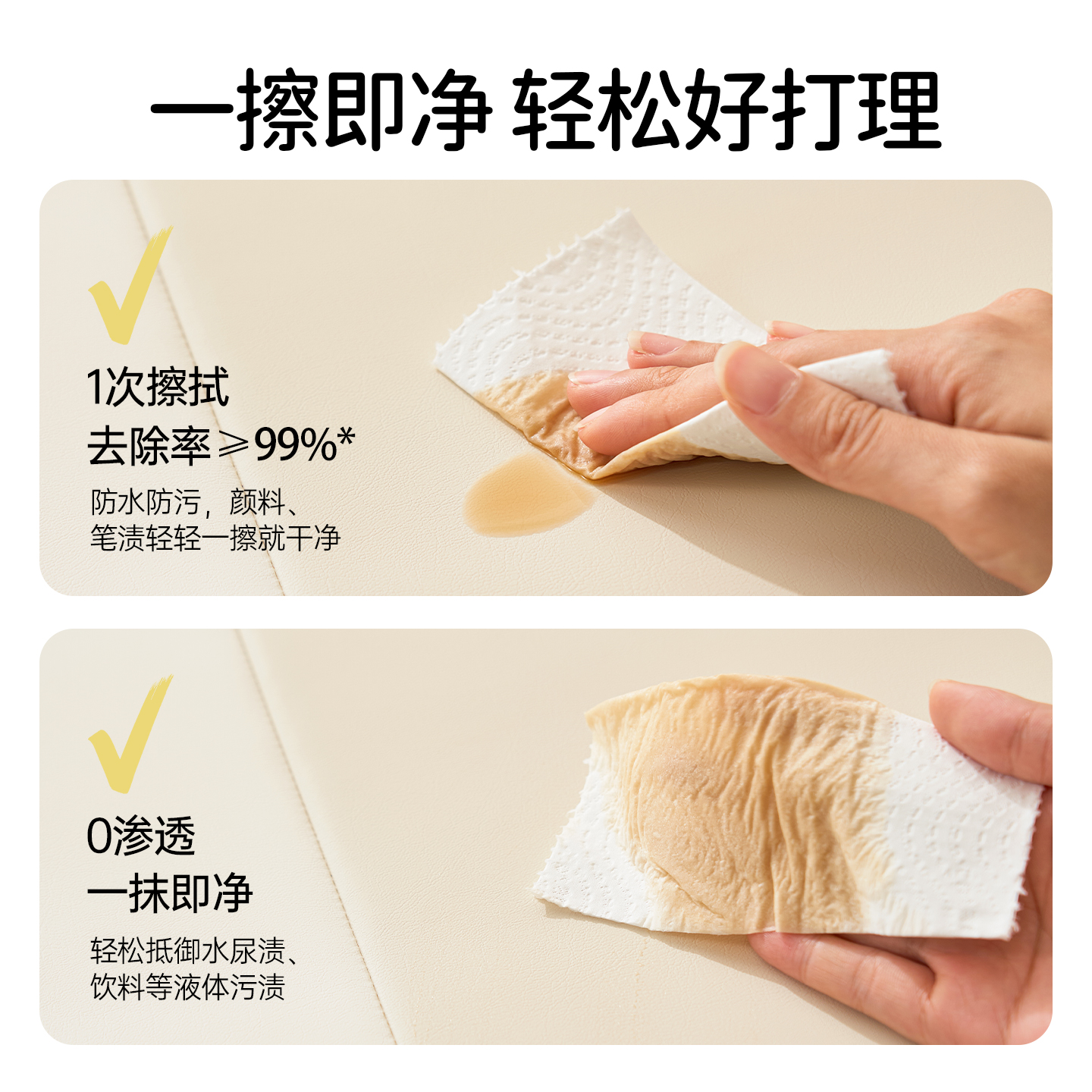 欧孕爬爬垫婴儿加厚家用无甲醛XPE防摔地垫宝宝PU折叠爬行垫 - 图2