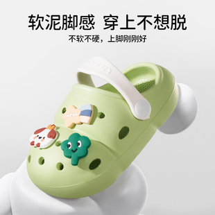 欧孕儿童拖鞋宝宝洞洞鞋夏季2025新款