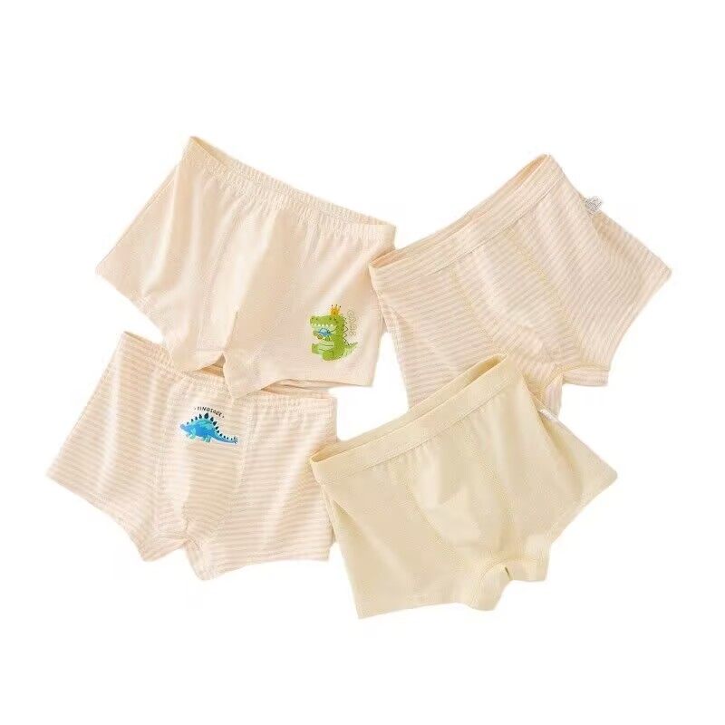 儿童男童 a类纯棉秋冬季款平角内裤网眼抑菌无痕男孩短裤宝宝裤衩,淘宝优惠券,粉丝福利购,淘宝优惠卷