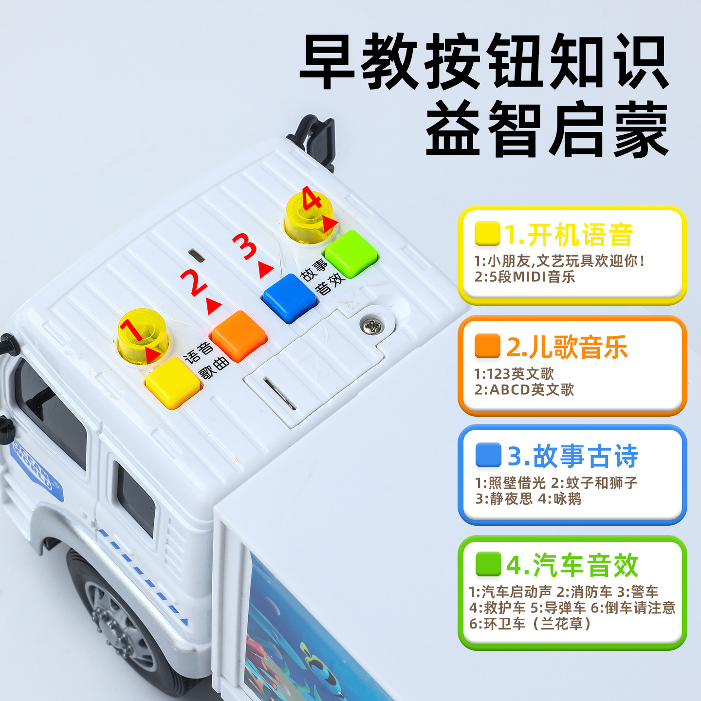 海洋动物运输车玩具组合套装男孩礼物生物模型厢式大货车卡车汽车,淘宝优惠券,粉丝福利购,淘宝优惠卷