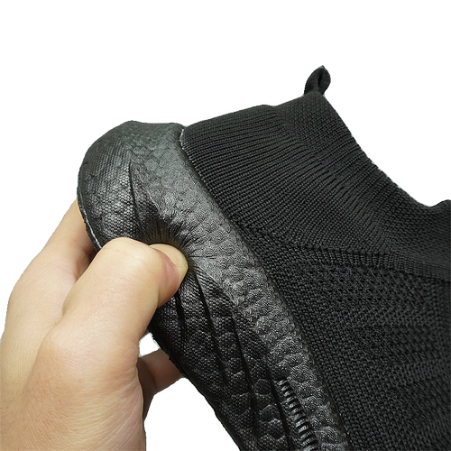 【超舒服】鞋底超软踩屎感爆米花一脚蹬袜子鞋男女针织网面健步鞋 - 图3