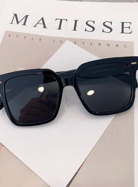 帕莎太阳镜女防紫外线大脸显瘦韩版小脸近视防晒墨镜大框潮PS3015