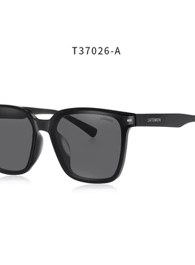 浪特梦24年周翊然新款太阳镜女尼龙高清出行板材墨镜男素颜T37026