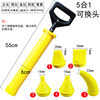 Door frame re-extrusion beater grouting suction cylinder