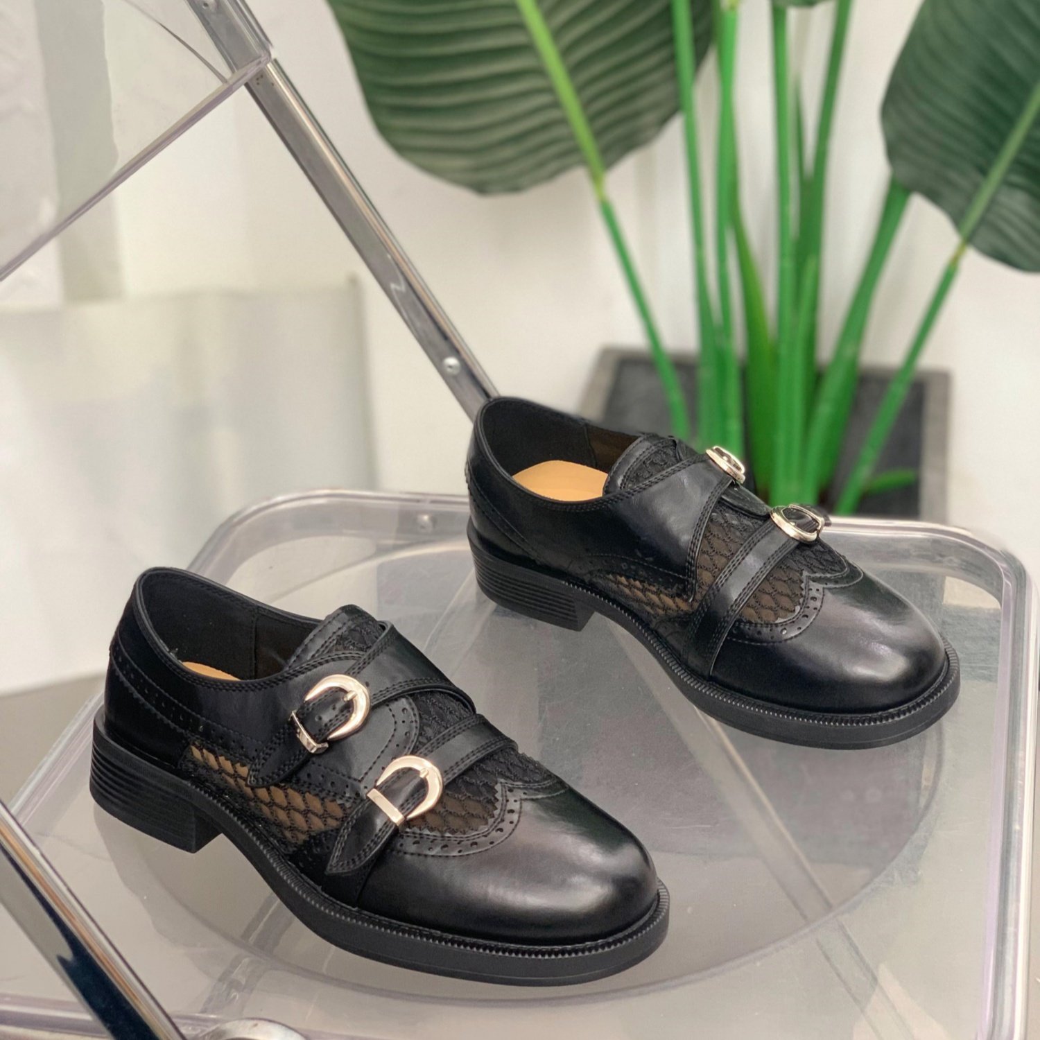 英伦风网纱透气乐福鞋女2026年夏季新款一脚蹬小皮鞋百搭休闲单鞋,淘宝优惠券,粉丝福利购,淘宝优惠卷