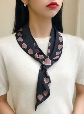 丝巾项链女士时尚洋气