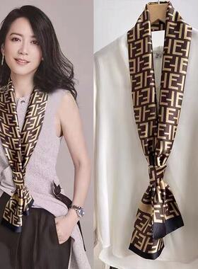 毛衣链项链丝巾女士气质洋气