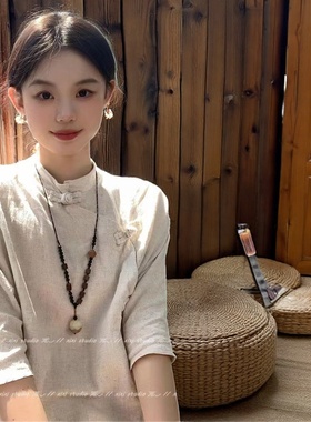 菩提新中式项链民族风配饰品