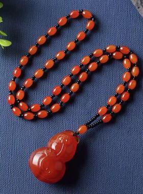 项链树脂合成圆珠链男女百搭